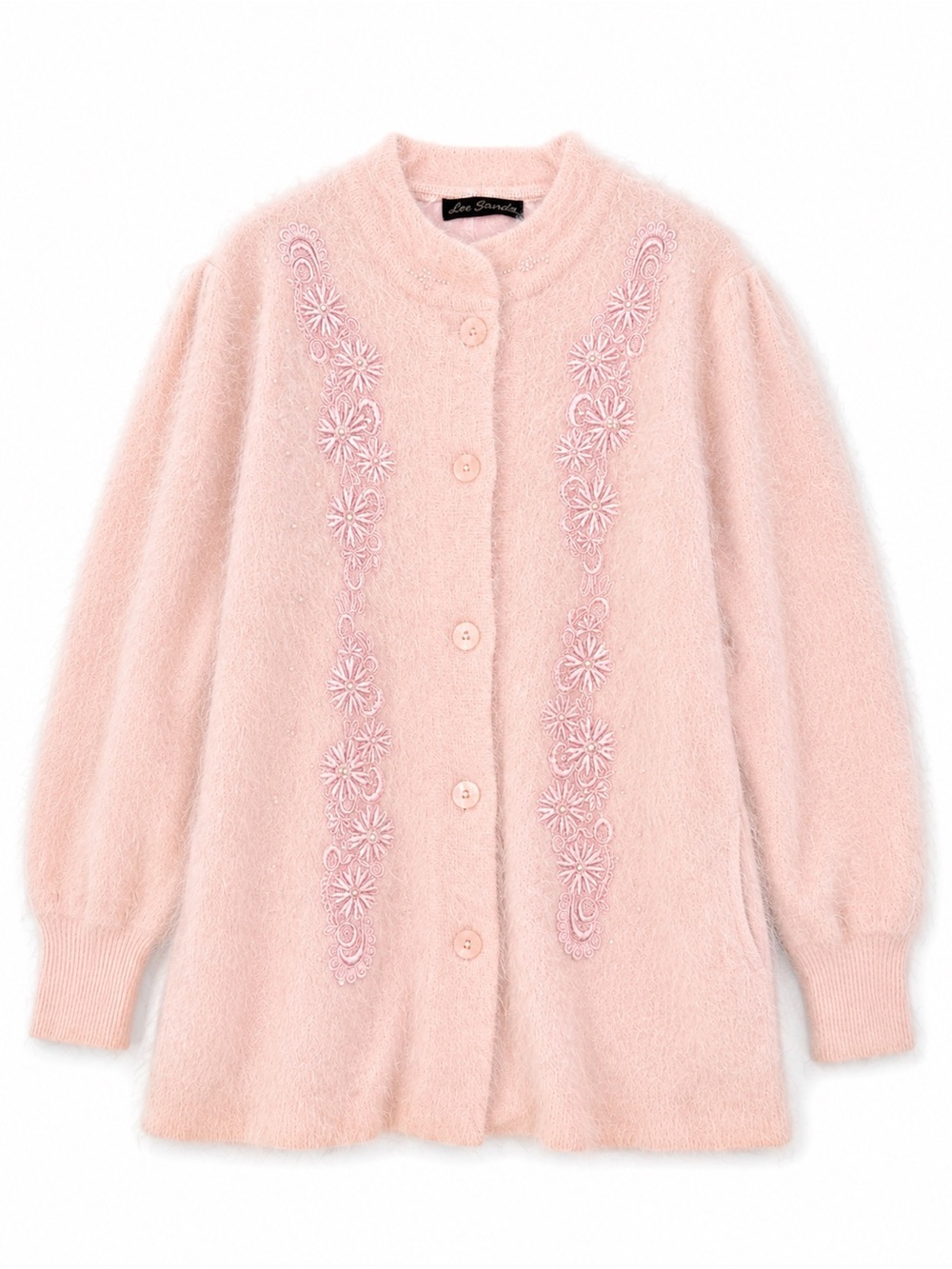 Vintage Lee Sands Angora Blend Coat One Size Missy